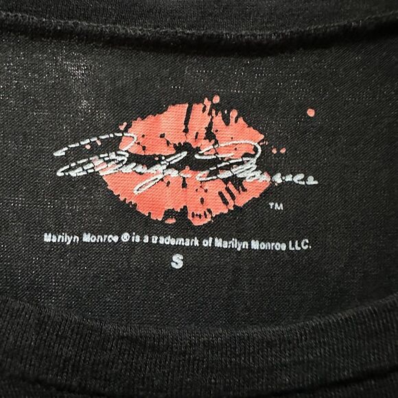 Marilyn Monroe Life Is Beautiful Women's Loungewear Light Heather Shirt Size S - Picture 4 of 6